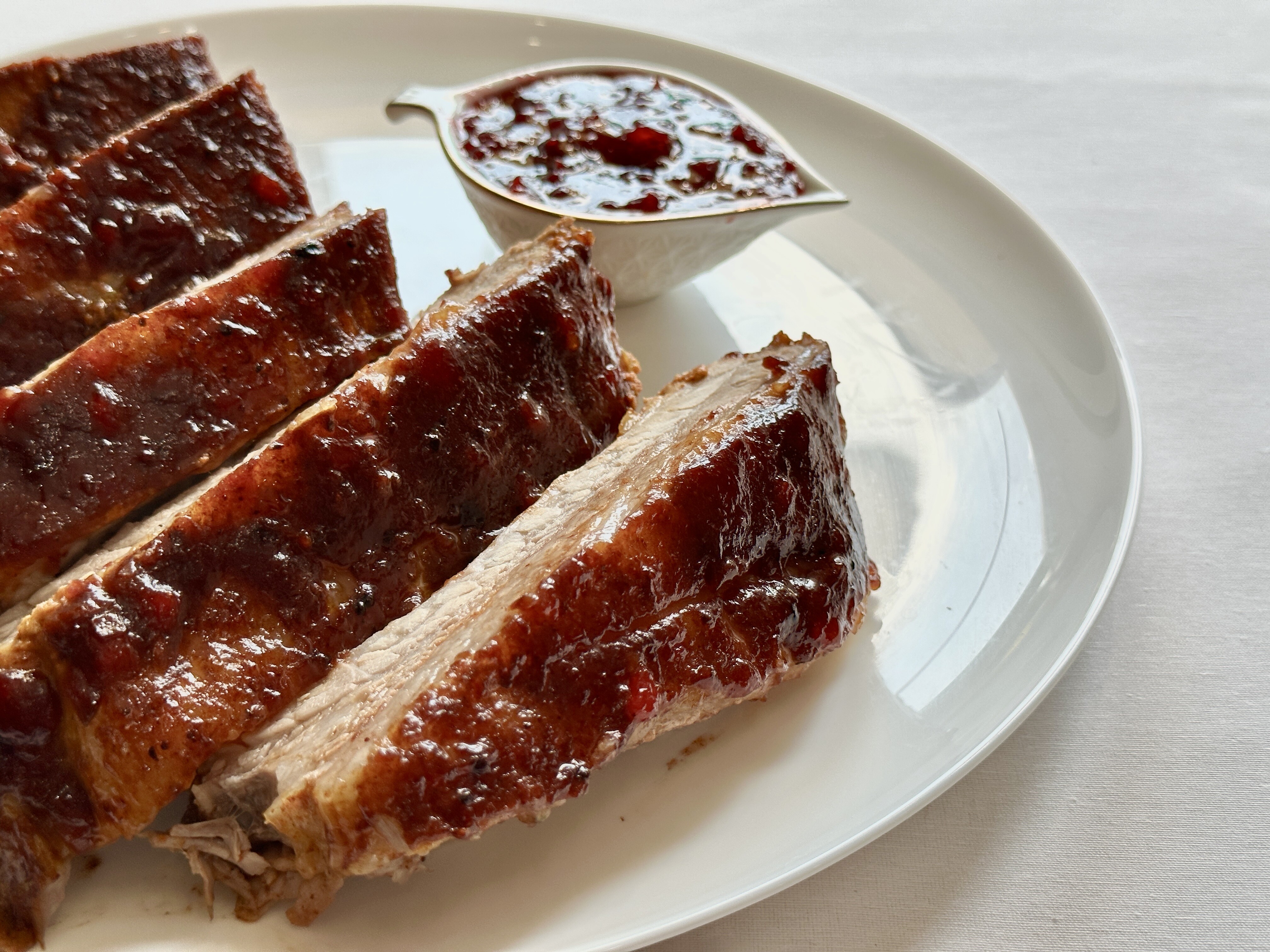 Глазированные свиные ребра в духовке в фольге - yagodar.ua