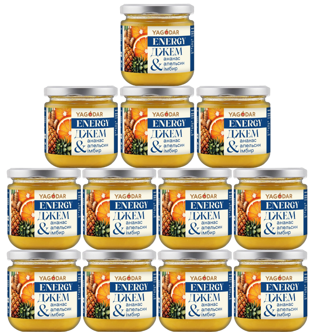 Sugar-free pineapple-orange jam, 2.52 kg