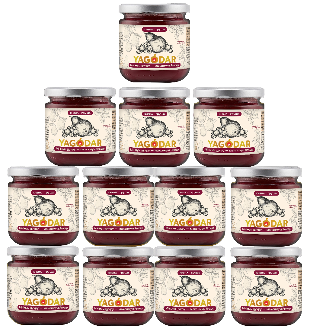 12 cornel-pear jams with minimal sugar content