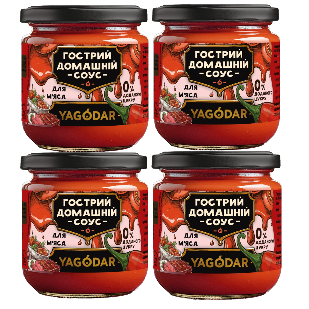 Острый томатный без сахара к мясу, 4 соуса 4 острых томатных соуса без сахара