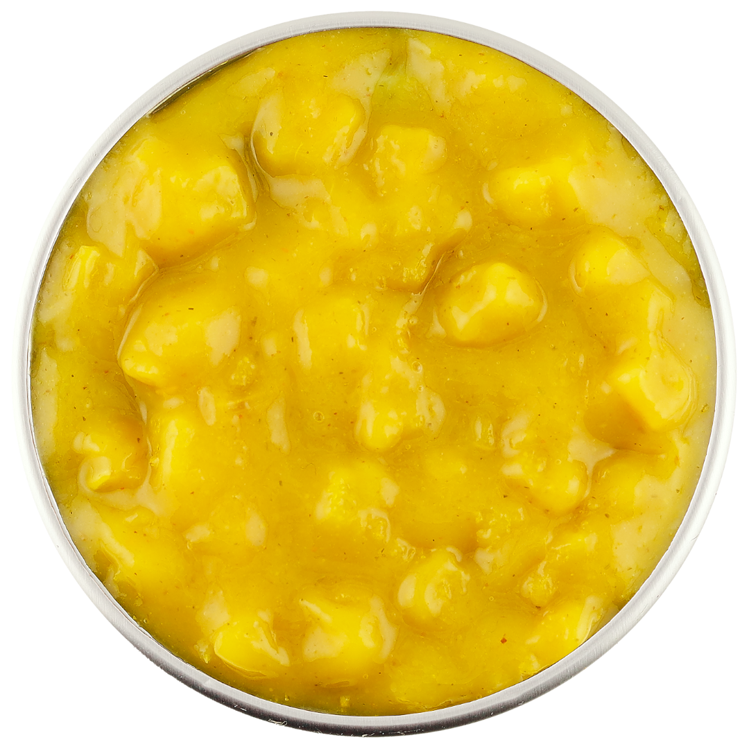 Pear and mustard sauce, sugar-free, 4 pcs