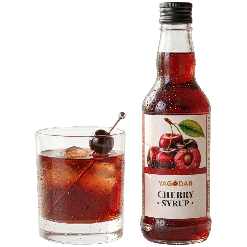Вишневий сироп 330 мл - yagodar.ua