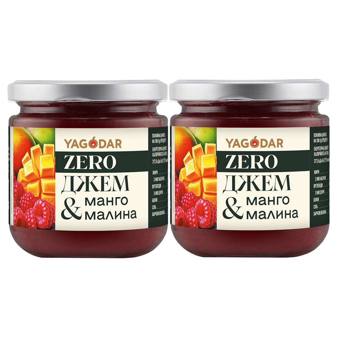 Джем Манго-малина без цукру 420 г 2 джеми манго-малина без цукру 420 г