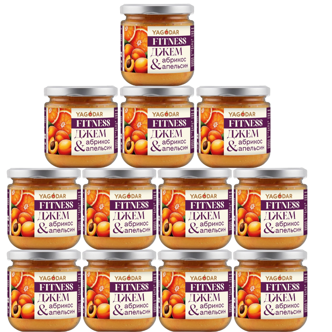 Sugar-free apricot-orange jam, 2.52 kg