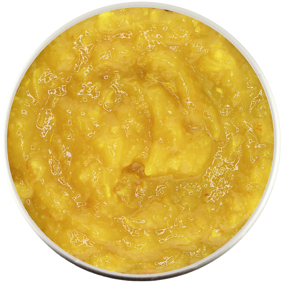 Sugar-free pineapple-orange jam, 4 jars, 840 g