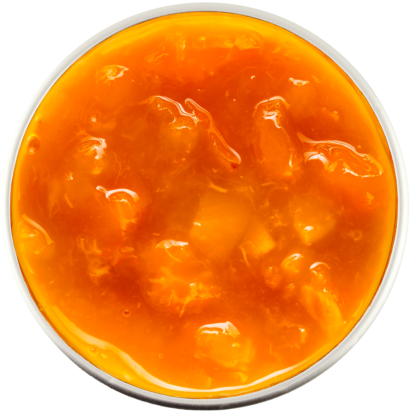 Apricot-orange sugar-free 4 jams Sugar-free apricot and orange jam, 840 g