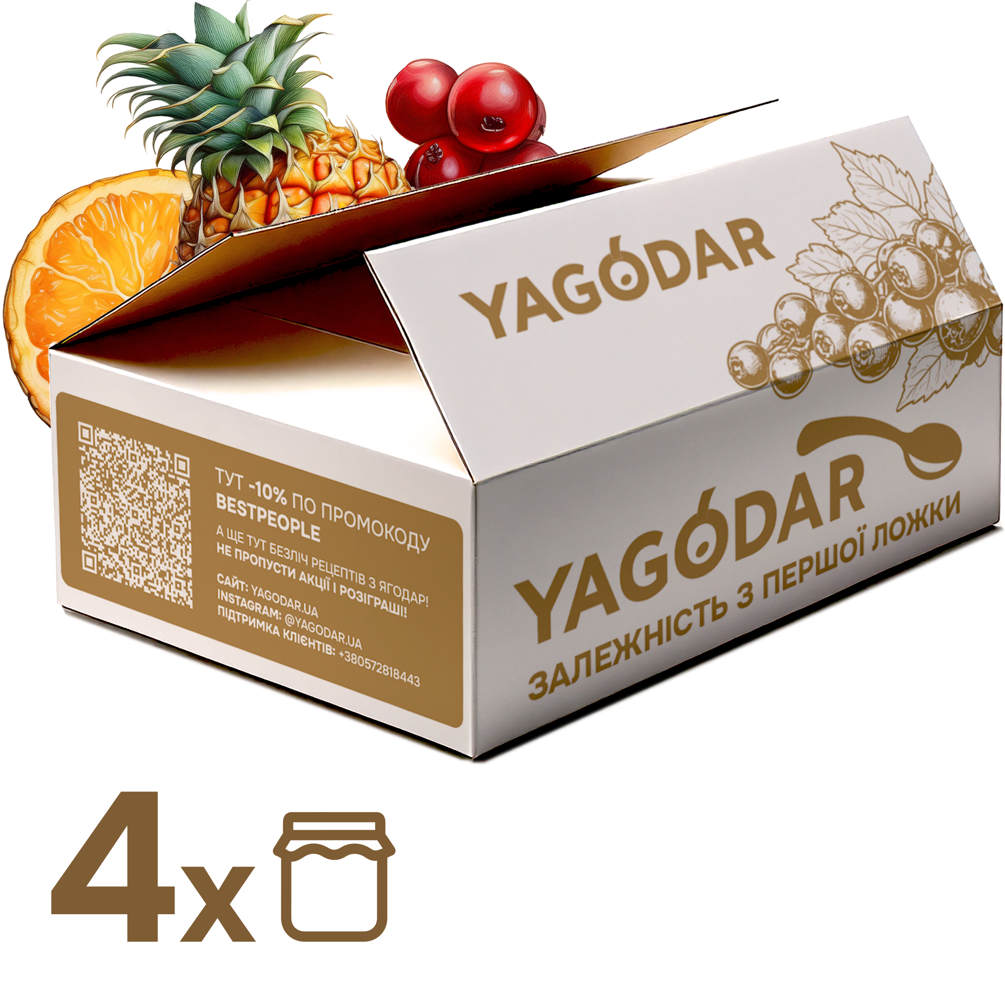 Набір соусів для салатів без цукру 2 джема, 2 соуса, для салатів без цукру