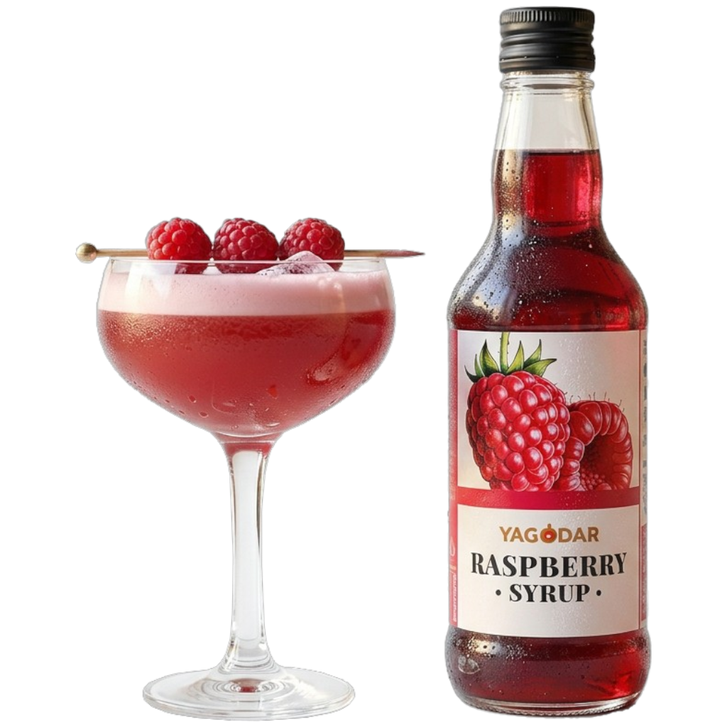 Сироп малиновый для коктейлей и кофе