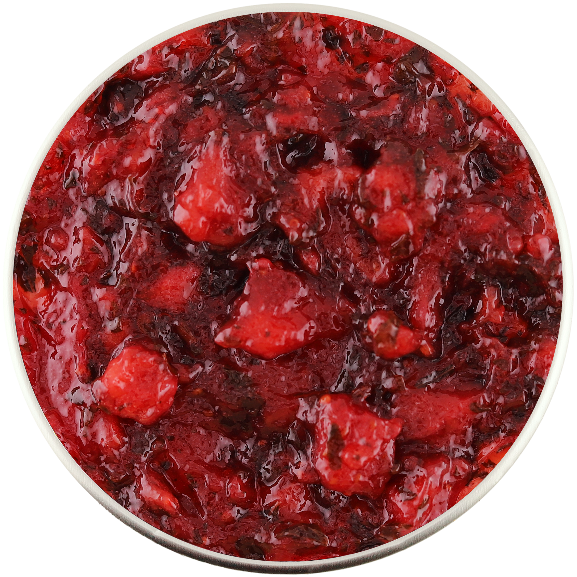 Strawberry Basil jam, 210 g Strawberry jam with basil, 210 g