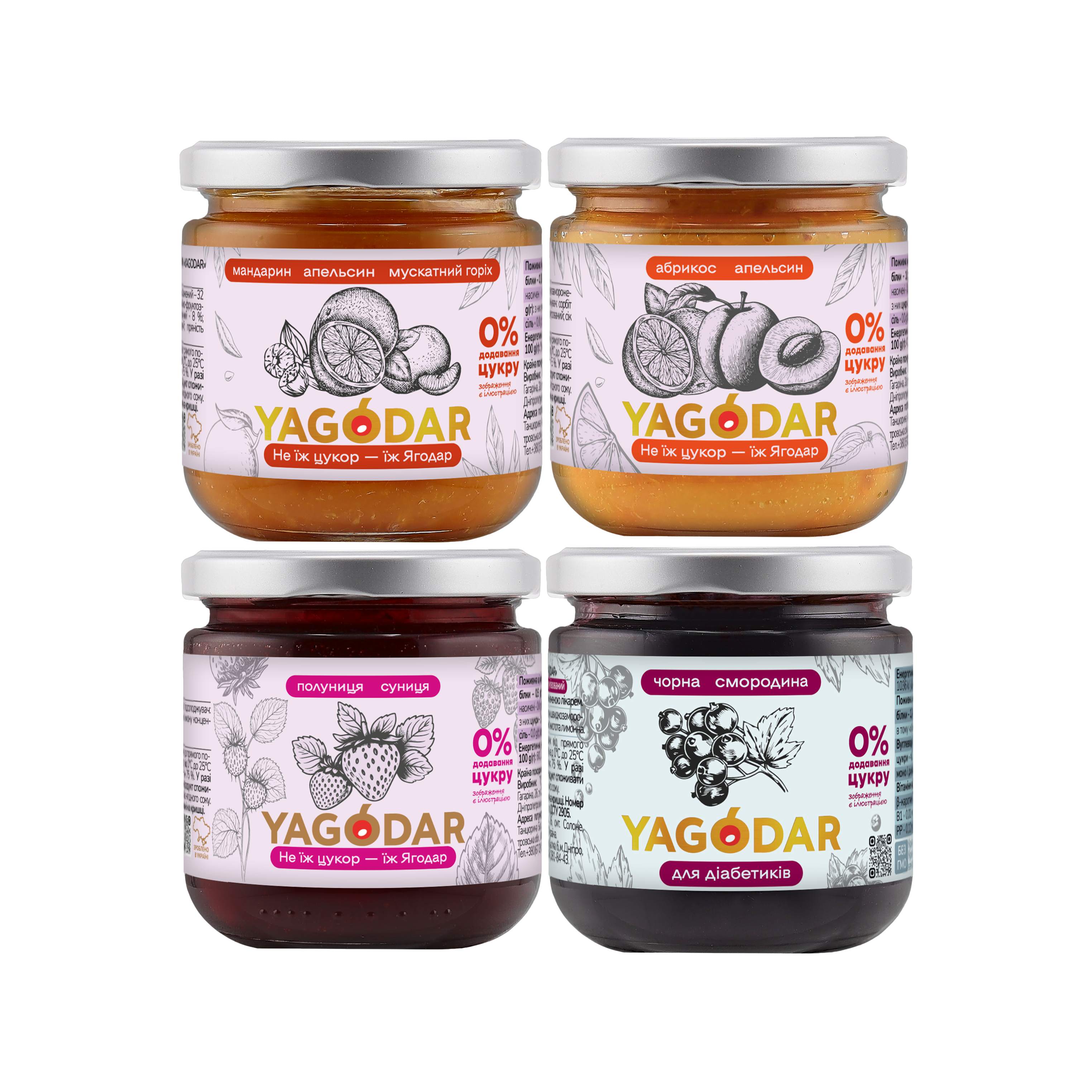 Favorite sugar-free jams