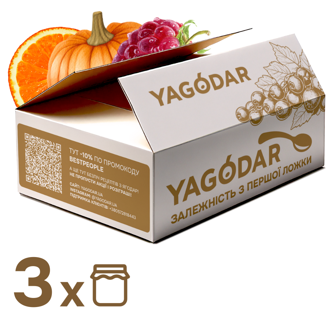 box of 3 seasonal jams