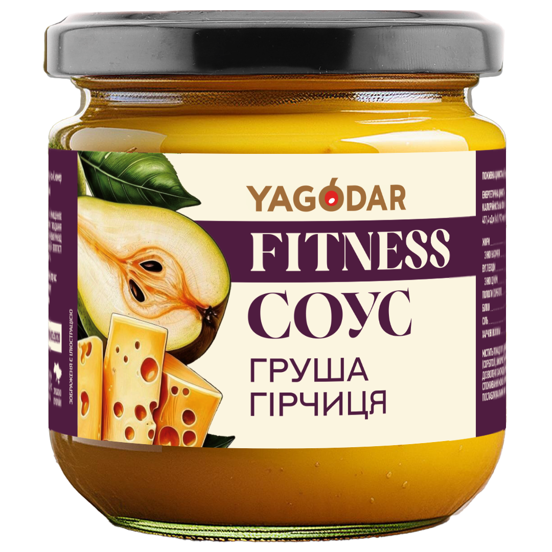 Pear mustard sauce sugar free