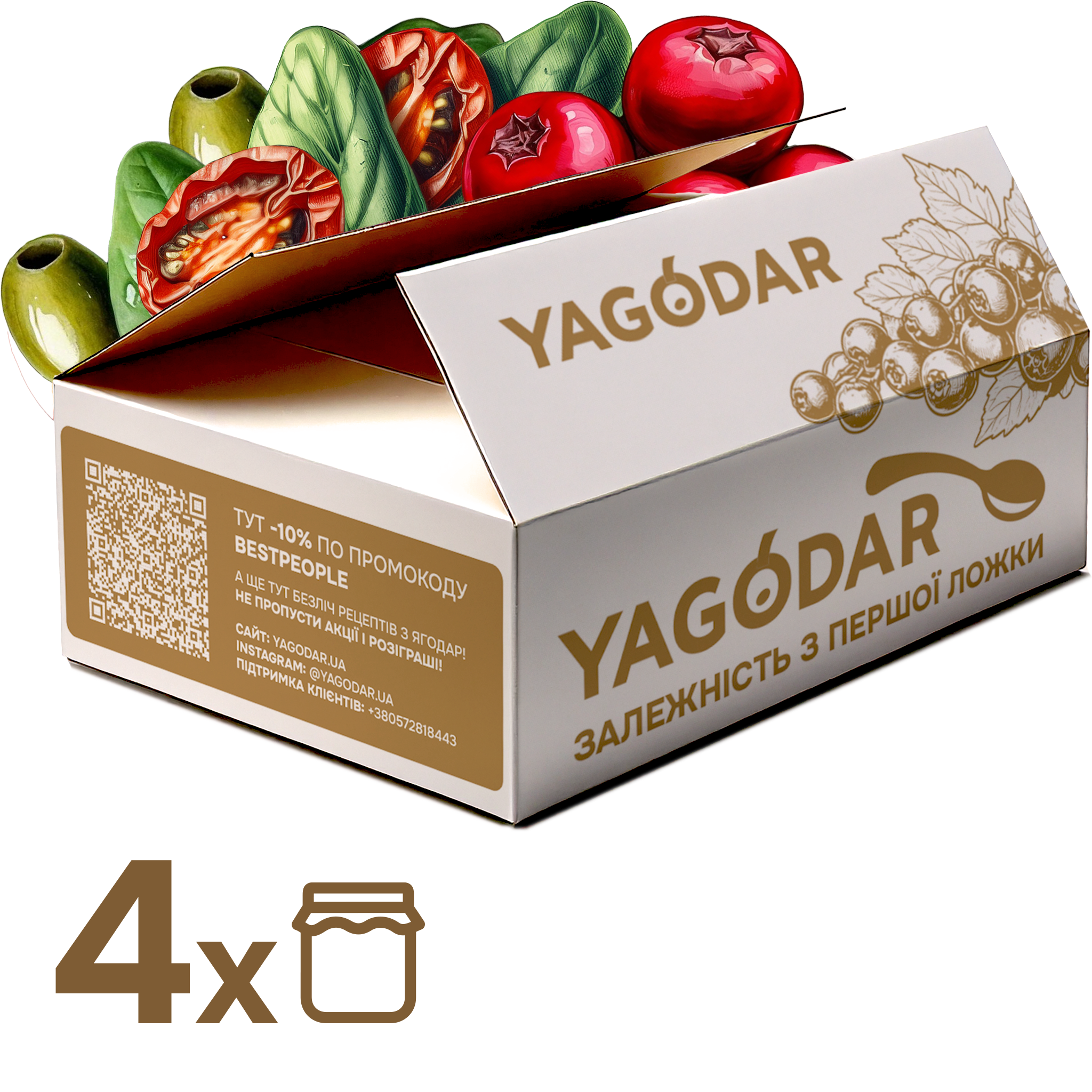 4 соуси Ягодар для кето дієти