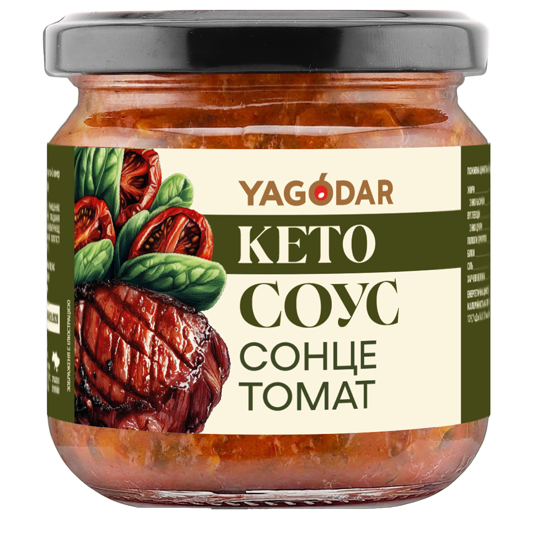 Сонце Томат кето соус Сонце Томат кето соус, 210 г